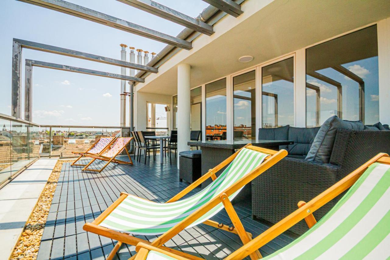 Luxury Apartment With Balcony In Downtown 布达佩斯 外观 照片
